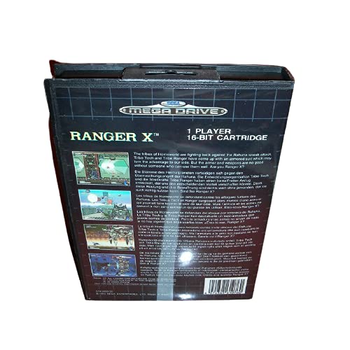 Aditi Ranger X pokrov EU sa kutijom i priručnikom za SEGA Megadrive Genesis Video Console 16 bitna MD