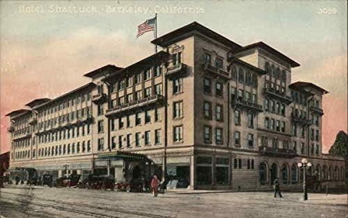 Hotel Shattuck Berkeley, Kalifornija, CA originalna antička razglednica