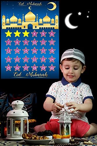 Hrency Ramadan dekoracije 2023 Ramadan Kalendar Eid kalendar odbrojavanje kalendar sa 30 višekratnu upotrebu