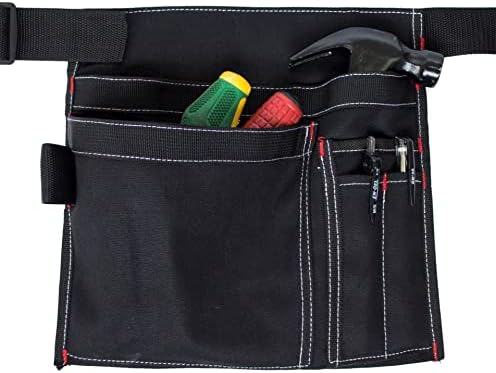 TJLS Canvas pregača za pregače podesive torbe za alat Multi džep električarske kombinezone