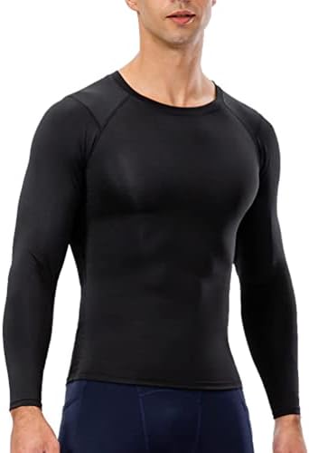 Muške košulje za kompresiju s dugim rukavima Atletski vježbanje vrhovi teretane Donje trčanje Cool suhi Baselayers