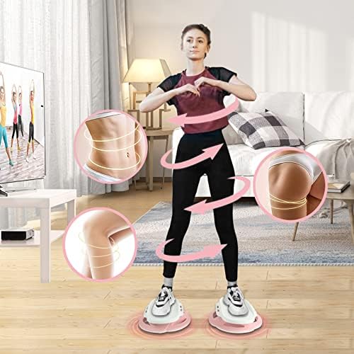Twister ploča, okretna struka Disk tabla balanc bez šumnih ploča za struk noge HIPS vježbajte fitness unutar