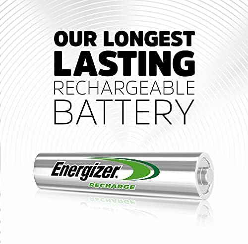 Energizer punjive AA baterije, punjenje univerzalne dvostruke baterije unaprijed napunjene, 16