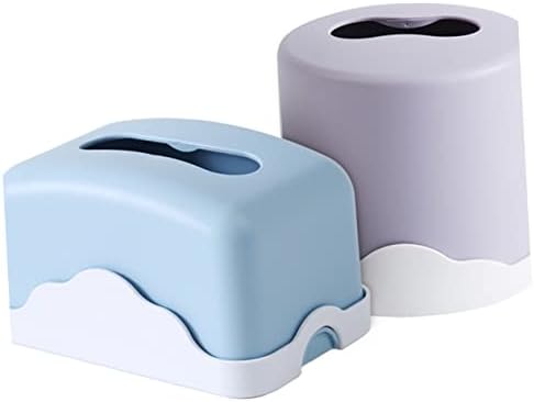 Kutija Cabilock plastična kutija plava plastična kutija za plastičnu tkivo poklopac Kućnog tkiva