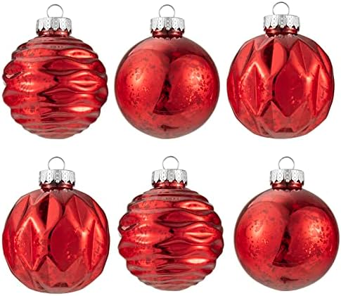 Extra Large Hanging Shatterproof Tree Ball Clear Christmas Ball Ornaments 3.14 inch, dekorativna