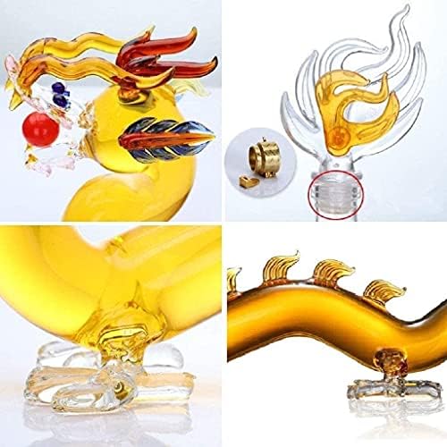 Home bar accessories Whisky Decanter Wine Decanter Whisky Decanter Set, China Dragon u obliku dekantera za