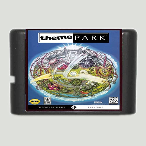 Theme Park 16 bitna MD kartica za Sega Mega Drive za Genesis-NTSC-J