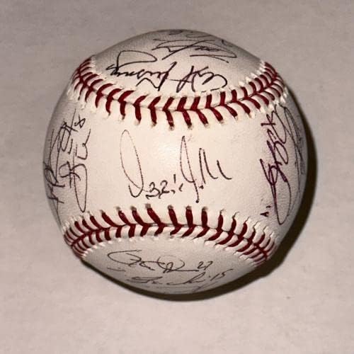 2005. Whit Series White Sox tim potpisao je službeni MLB bejzbol MLB auth. 23 Sigs - autogramirane bejzbol