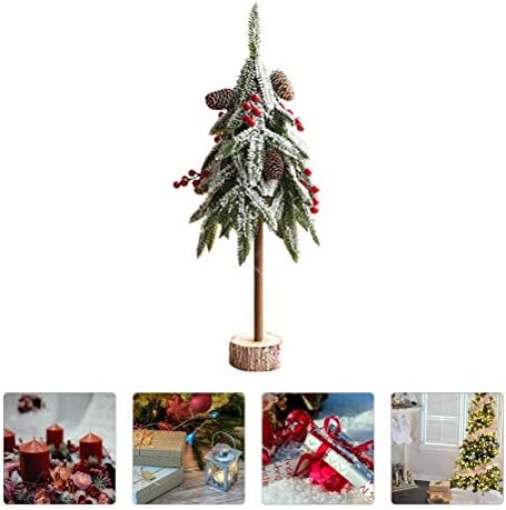 Pogodan ukrasi božićnog stabla ukrasi drvene dekorativne dekorativne dekora Mini božićni dekor