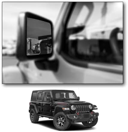Prilagođena slijepa zrcala - kompatibilna sa 2020-sadašnjim Jeepom Gladijatorom | Slepi spot