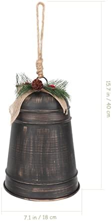 Amosfun Roditeljištinski ukrasi Božićni viseći zvono Xmas zvona privjesak za božićno drvce viseći ukras za rođenje