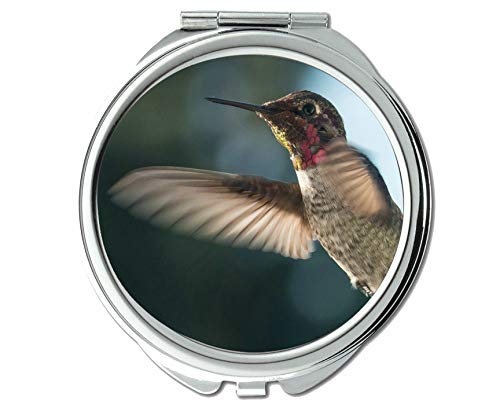 Ogledalo, kompaktno ogledalo, Kolibri, okruglo ogledalo divljih životinja,1 X 2x uvećanje