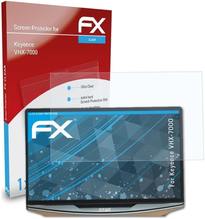 Atfolix Zaštitni film Kompatibilan je s ključnim VHX-7000 zaštitnikom zaslona, ​​ultra-Clear FX zaštitni