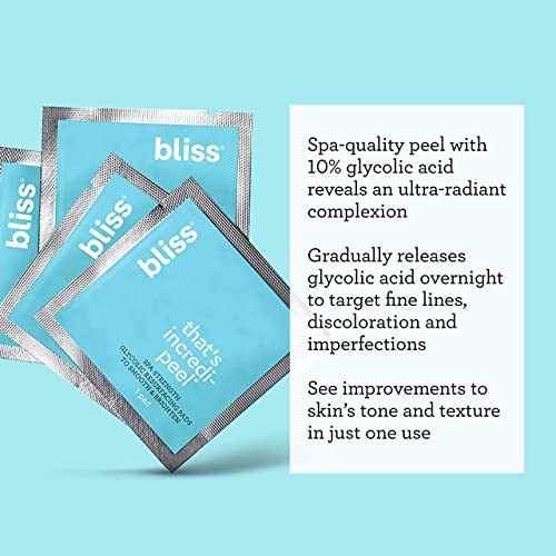 Bliss to je nevjerovatno-Peel glikolni jastučići za obnavljanje lica - 15 ct-jastučići u jednom koraku
