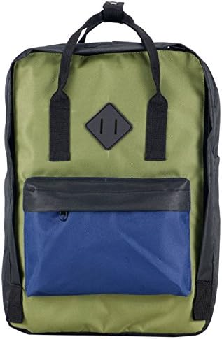 CTG, Retro Mini ruksak sa ručkama i džepom, 12,5 inča, plava