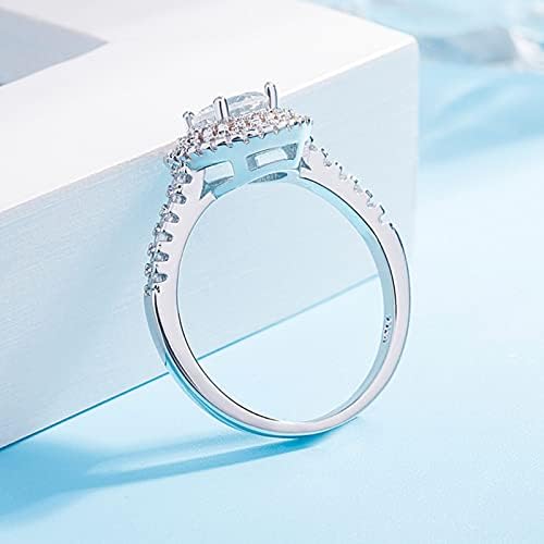 Vjenčani prsten za žene Gold Podesivi ženski nakit elegantni dragi kamen Ljubav prsten ukrasi ukrasi muški