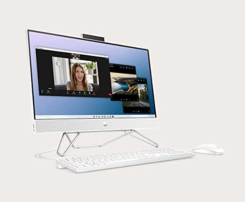 HP najnovije radne površinske računara All-in-One | 24 FHD IPS dodirni ekran | Intel 4-jezgro Pentium srebrna
