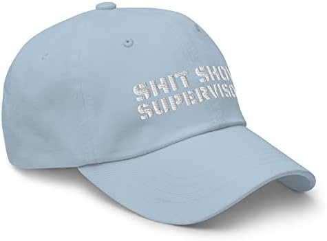 CreativeTees4You Shit show Supervisor - smiješni Citati šeširi za muškarce, smiješni šešir,
