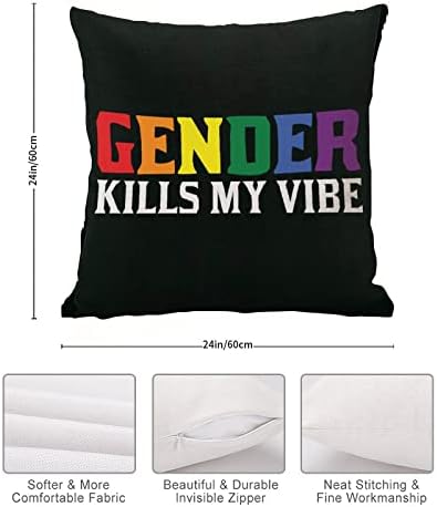 Rod ubija moje bacanje jastuk za valentinovo jastuk jastuk Lezbijski gay ponos panseksualni transrodni jastuk