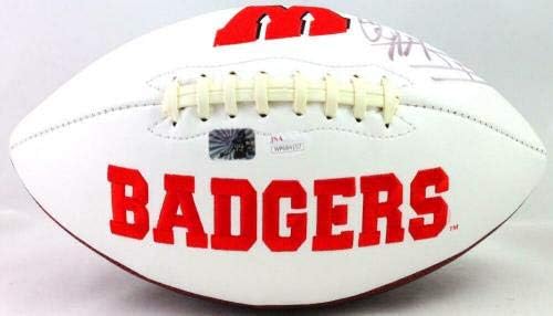 JJ Watt autographed Wisconsin Badgers Logo fudbal sa JSA svjedoci autographed College Footballs