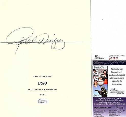 Oprah Winfrey potpisana-potpisana Naslovna stranica od 9x7 inča iz knjige-puni potpis + Potvrda o autentičnosti
