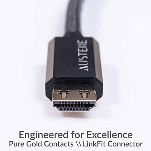 VII serija 8k HDMI kabel 2,5m 8K UHD, visoka vjernost Earc, srebrne vodiče, povezivanje Linkfit