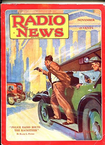 RADIO Vesti 11/1929-HOWARD v BROWN-GUNFIGHT-HAM RADIO-TELEVISION-fn