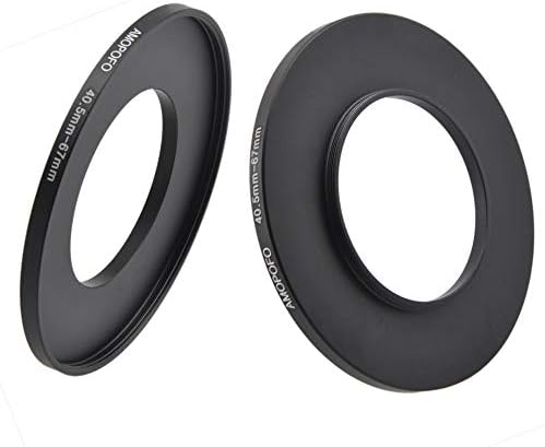 Metalni pojačani adapter za prsten 40,5 mm do 46 mm koračni adapterski prsten za filtere za filtere, izrađen