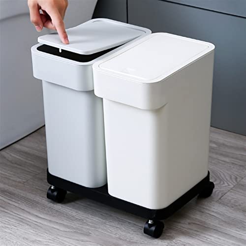 Skimt smeće može kupatilo kućanski ormar za kućne kabineta mali kvadratni sortiranje kante za smeće