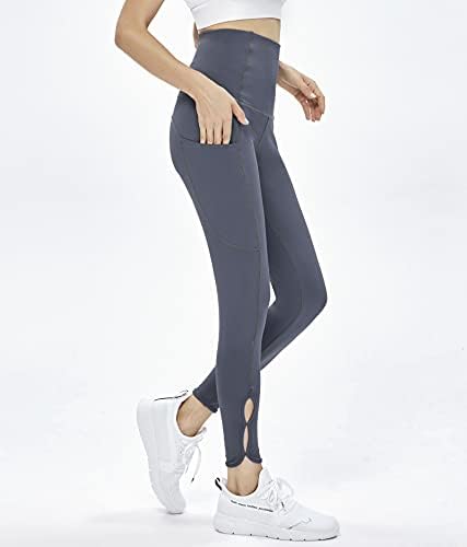 Molibell 3 paketa joga hlače za žene Skiny High Squik Fitness gamaše vježba sa džepovima Aktivne