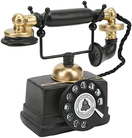 Kuidamos Vintage Model telefona, izvrsni telefon Model Dekoracija Mlavo simulirana smola elegantna