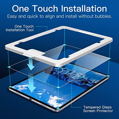 JETech One Touch instalirajte zaštitnik ekrana za iPad Pro 11-inčni svi modeli i iPad Air 5/4 10,9-inčni
