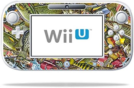 MightySkins koža kompatibilna sa Nintendo Wii U GamePad kontrolerom-slagalica za ribe | zaštitni,