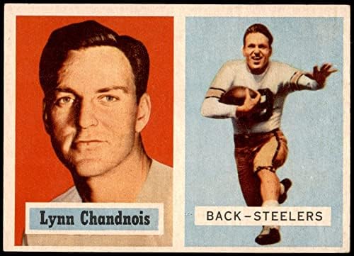 1957. topps 137 Lynn Chandnois Pittsburgh Steelers Ex / MT Steelers Michigan ST