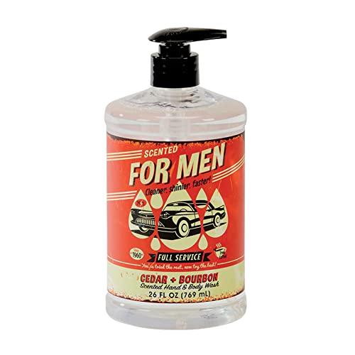 San Francisco Soap Company mirisan za muškarce kedar i burbon za pranje ruku i tijela