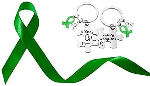 HOLLP donatorski nakit 2/3/4/5 godina poklon bubreg donator komplet privjeska za ključeve za donatora