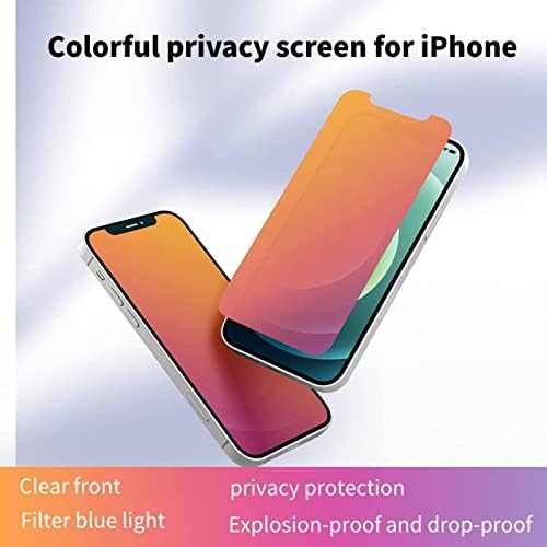JIEYKJO za iPhone 12 / iPhone 12 pro Zaštita ekrana za privatnost-fleksibilan Film