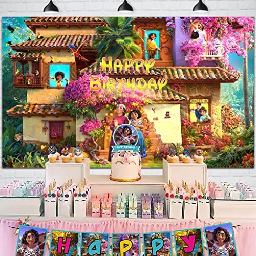 Chunyunfafalou encanto potrepštine za rođendanske zabave za djevojčice Isabella Magical Floral
