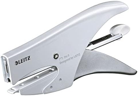 Leitz 55470004 Stapler Nazad Učitavanje kapaciteta 15 listova Metalno bijelo
