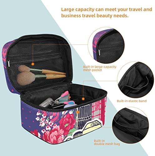 Travel Makeup Bag, UK London Big Ben Velika kozmetička torba Make up Organizator Multi Funkcijske torbe