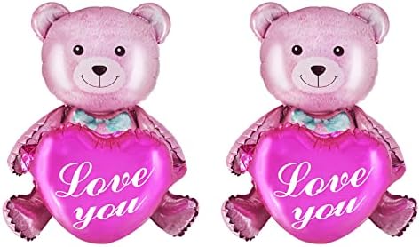 AVMBC medvjedi baloni u obliku folije na foliju Helium baloni Heart Balloons za Valentines Day Za Valentinovo