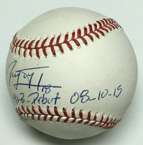 Jose Peraza potpisao je male lige bejzbol MLB MLB debi 08-10-15 JSA W973752 - AUTOGREMENA BASEBALLS