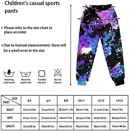 Cozeyat Kids Dužina gležnjače Sportske hlače s džepovima, previsno za struk za sportske pojaseve