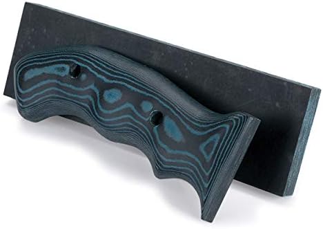 Woodriver Black & Blue Micarta, 8mm x 1-1 / 2 x 5 skala noža, 2 komada