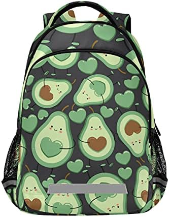 Glahy Cute avokado ruksak za laptop Travel Torbe Lagane škole BookBag Student ruksaci za muškarce Žene