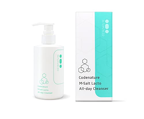 Codenature M. Salt Lacto cjelodnevno sredstvo za čišćenje lagano uklanja šminku i puni vlagu