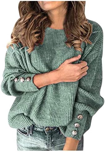 Ženski džemperi, slatka s dugim rukavima udobnost prevelike tuničke pulover, gornja gornja boja