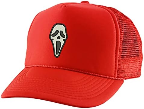 AllNndendds Scream Horror Smiley Face Foreder Hat izvezeni bejzbol kapu za odrasle Podesivi snapback