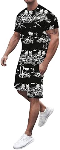 Veličina dvodijelni vanjski odijelo Trčanje 3D Veliki muški ljetni fitnes muški odijelo i setovi