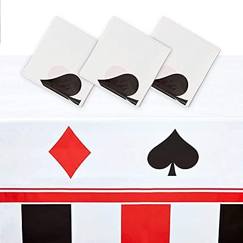 Sparkle i bash Casino plastični stolnjak za poker zabavu